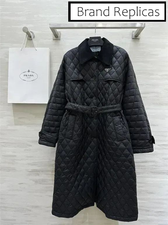 Prada long cotton coat